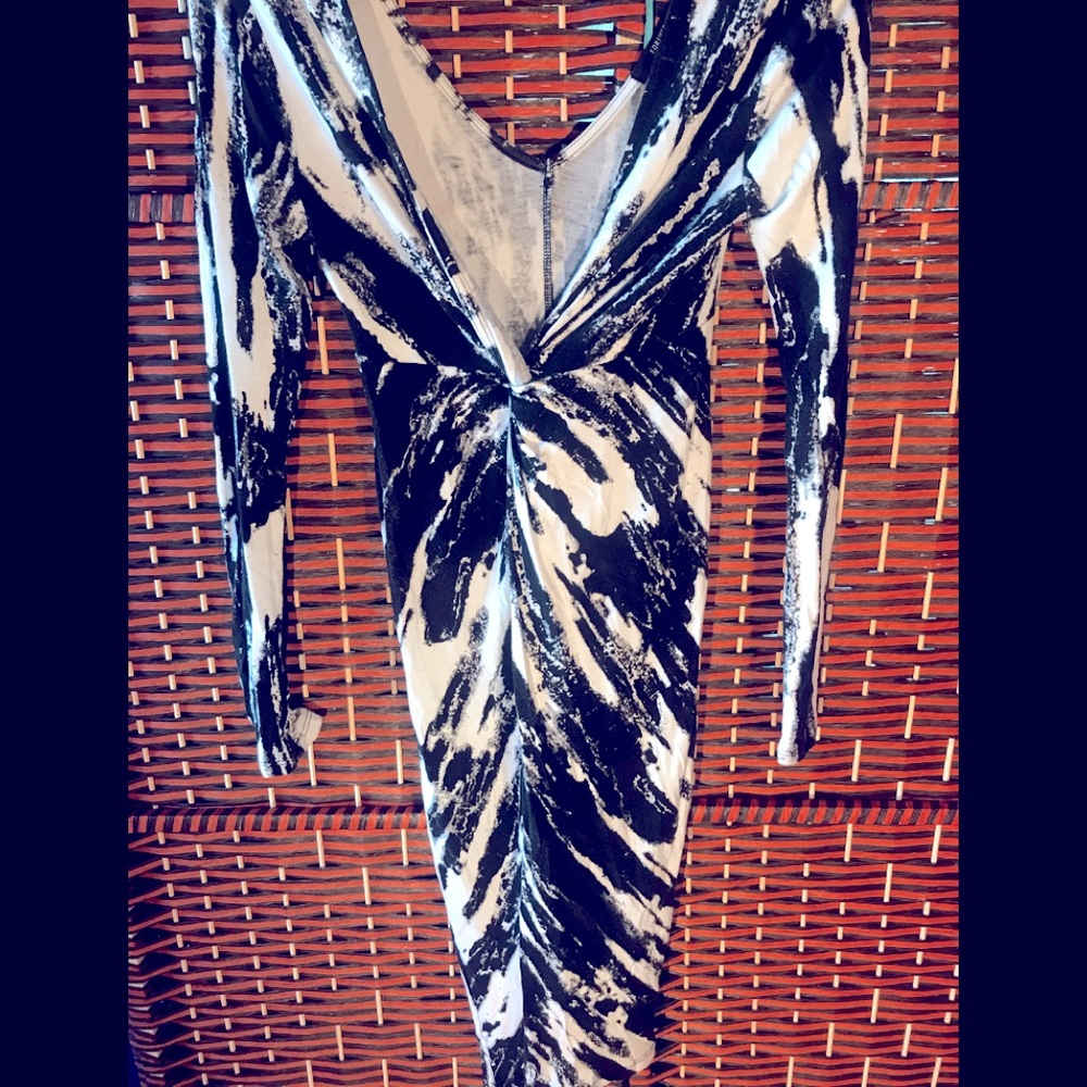 Low cut Form Fitting dress